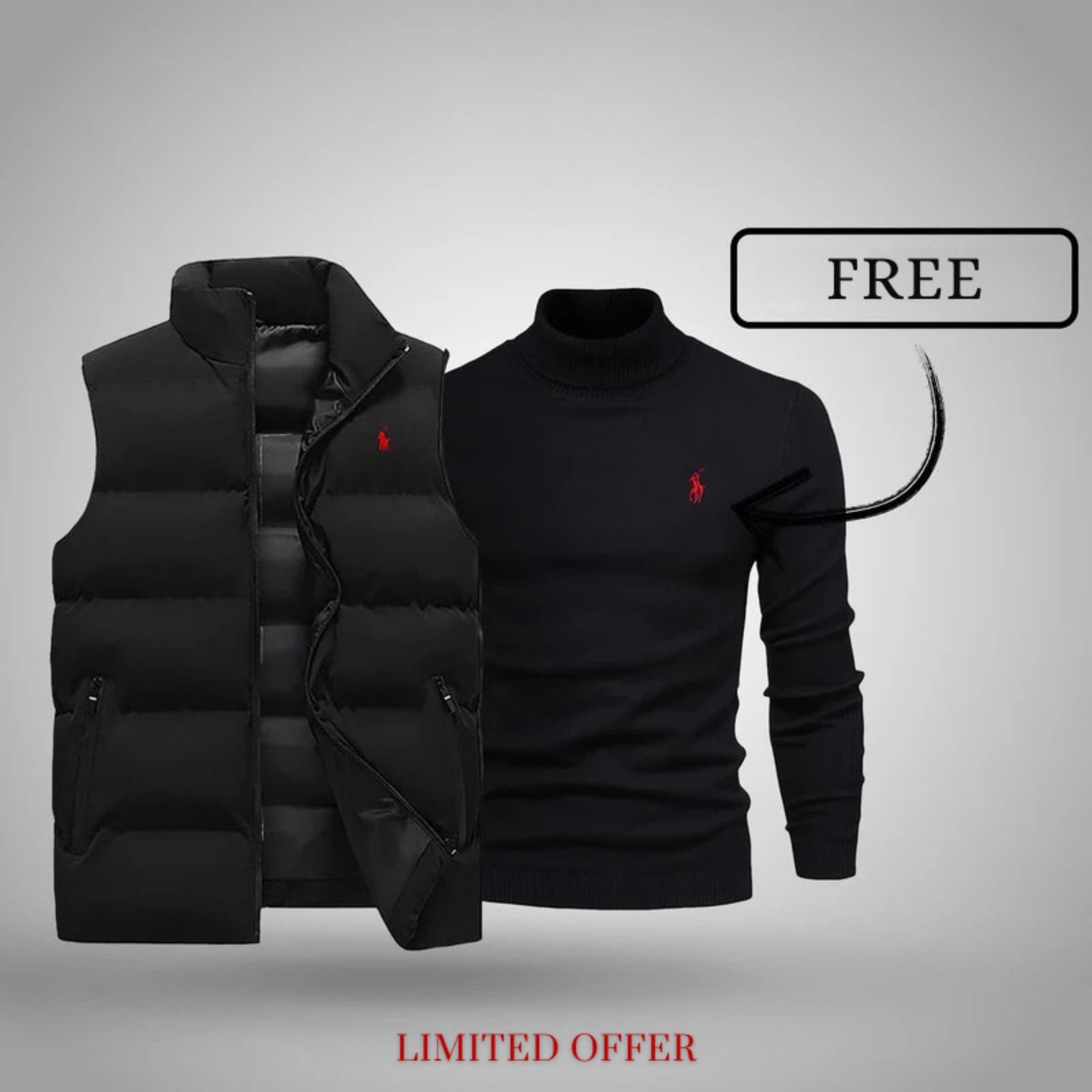 Gilet + Free Jumper (CLEARANCE)
