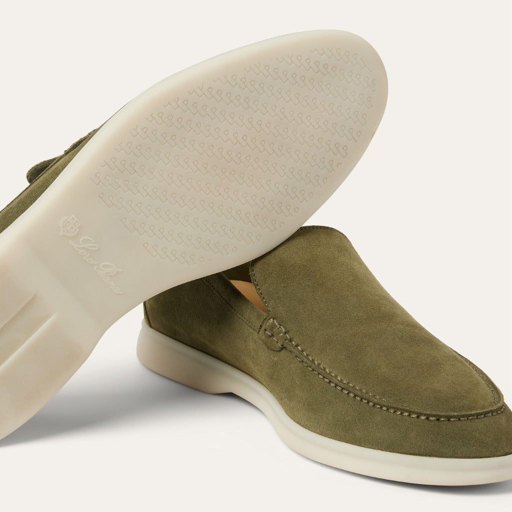 Loro Piana Men’s Suede Loafer – Summer Walk